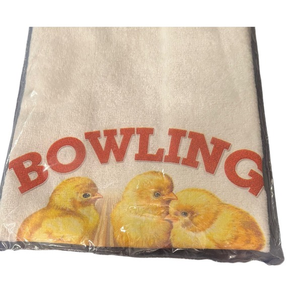 2007 Master Bowling Towel 11" x 18" Bowling Chicks Better Than The Rest Made USA - Picture 3 of 4